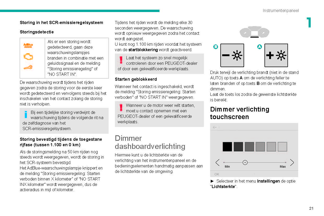 2019-2022 Peugeot Partner Bedienungsanleitung | Niederländisch