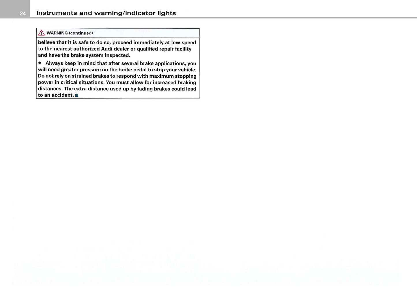 2007 Audi S4/S4 Limousine Owner's Manual | English