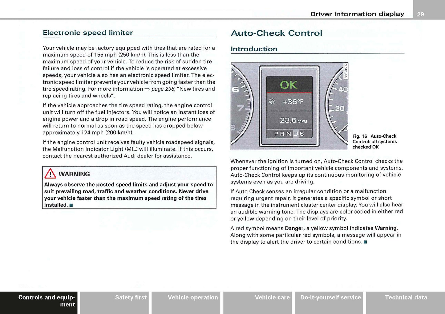 2007 Audi S4/S4 Limousine Owner's Manual | English