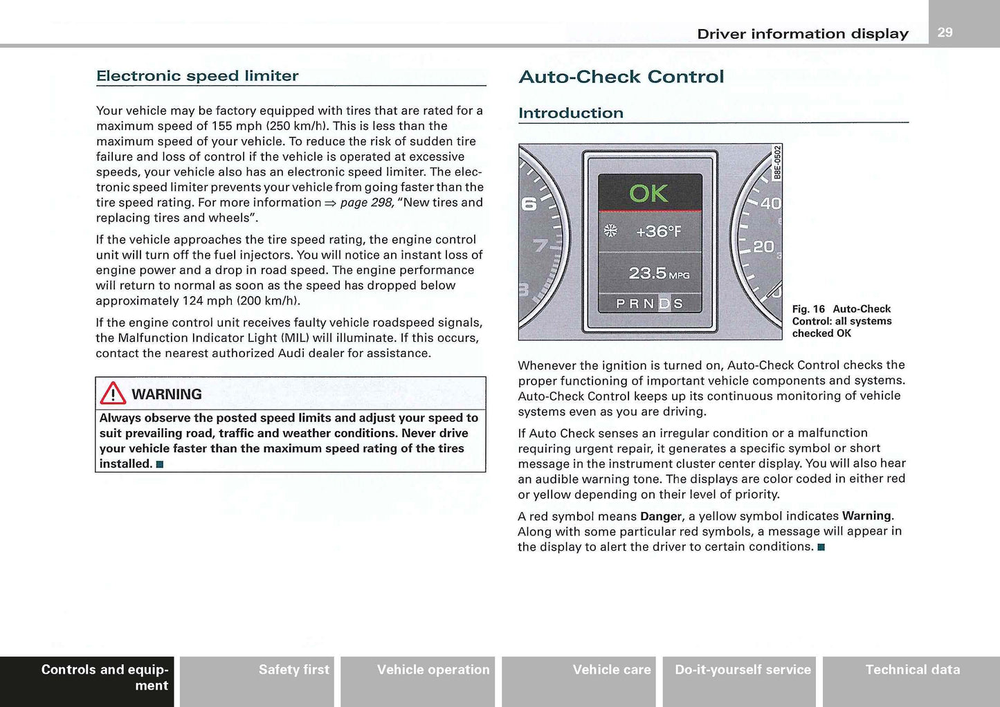 2006 Audi S4/S4 Limousine Owner's Manual | English