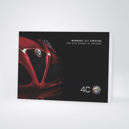 Alfa Romeo 4C Warranty And Services 2015 | English