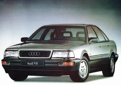 1990 Audi Quattro V8 Owner's Manual | English