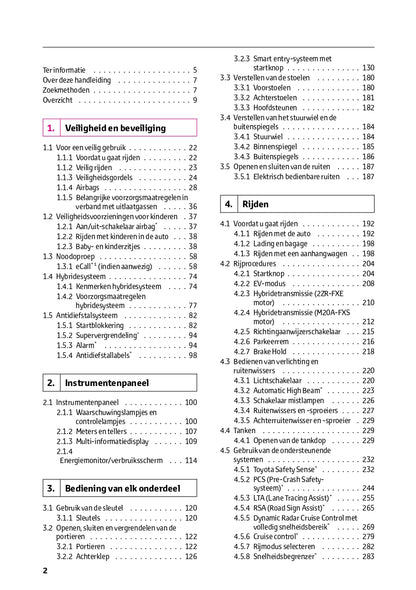 2023 Toyota C-HR Hybrid Owner's Manual | Dutch