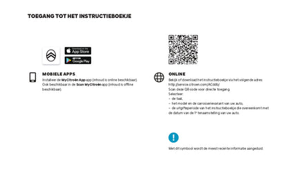 2024 Citroën C3 Owner's Manual | Dutch