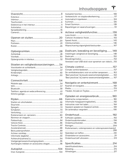 2024 Tesla Model 3 Bedienungsanleitung | Niederländisch