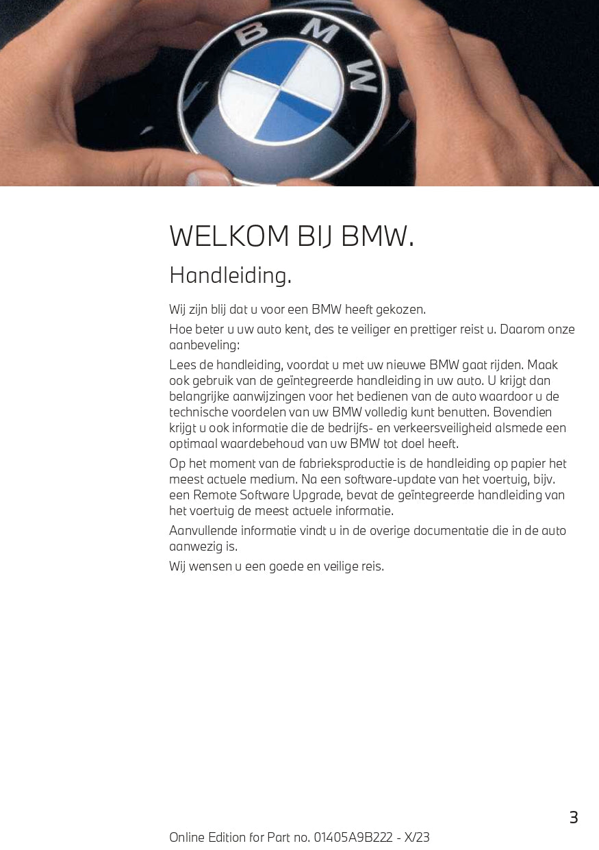 2023-2024 BMW M3 Touring Manuel du propriétaire | Néerlandais