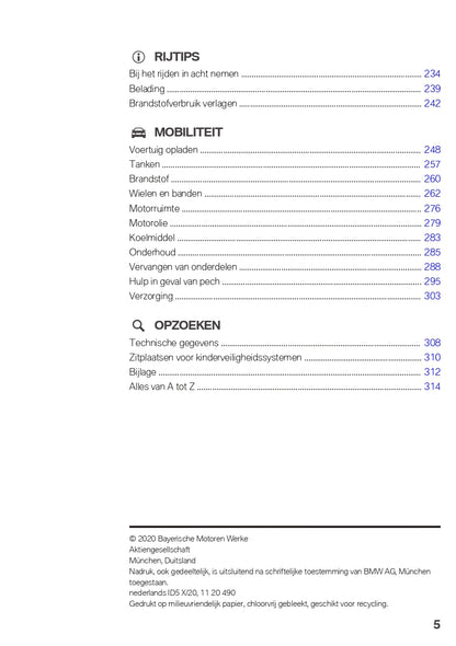 2022 BMW X2 Plug-In Hybrid Owner's Manual | Dutch