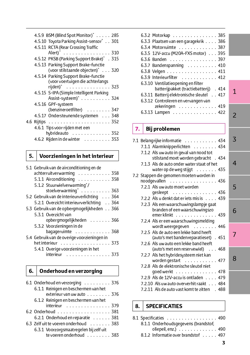 2023 Toyota C-HR Hybrid Owner's Manual | Dutch