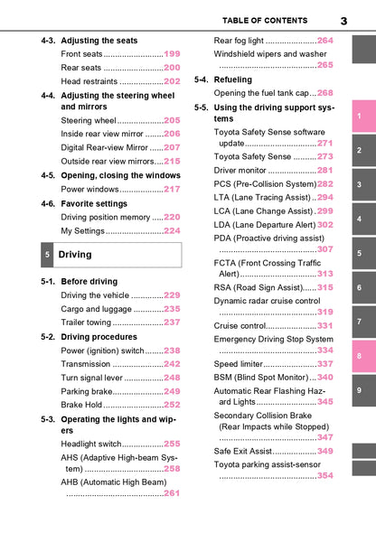 2023-2024 Toyota Prius Owner's Manual | English