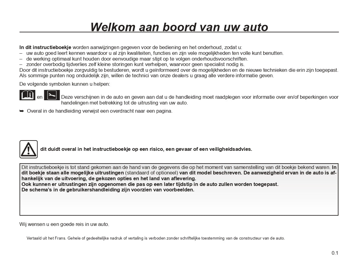 2023 Renault Espace E-Tech Hybrid/Espace Owner's Manual | Dutch