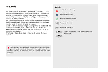 2024 Citroën C4/C4 X/ë-C4/ë-C4 X Owner's Manual | Dutch