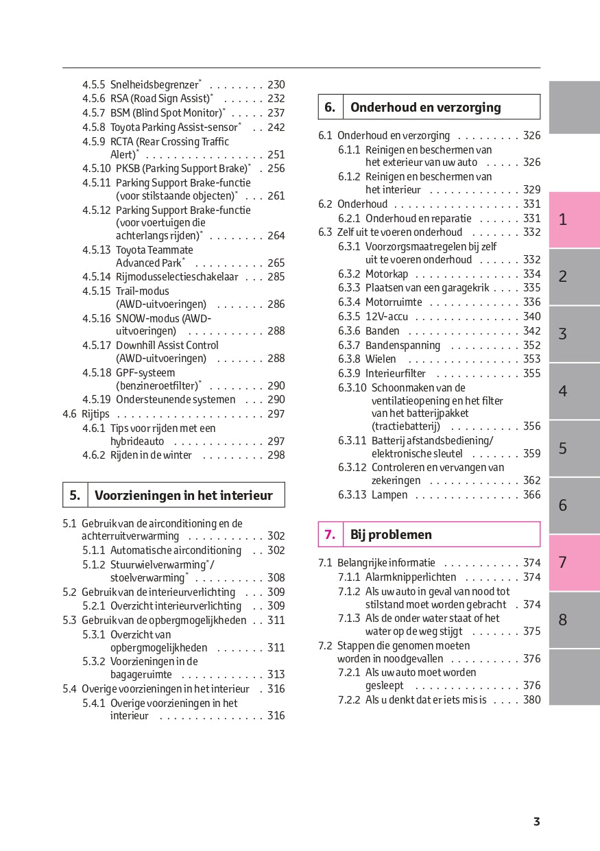 2022-2023 Toyota Yaris Cross Hybrid Owner's Manual | Dutch