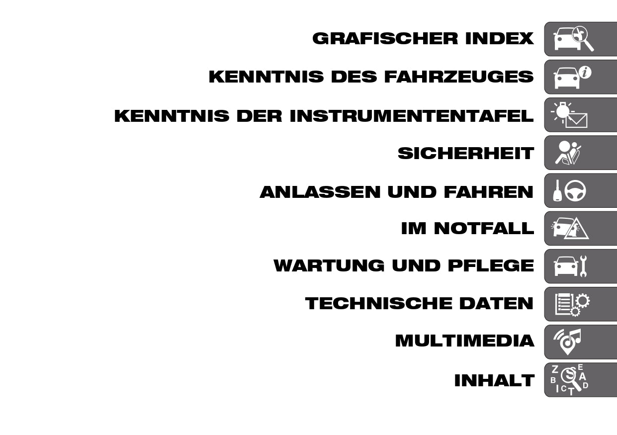 2022 Fiat Ducato Owner's Manual | German