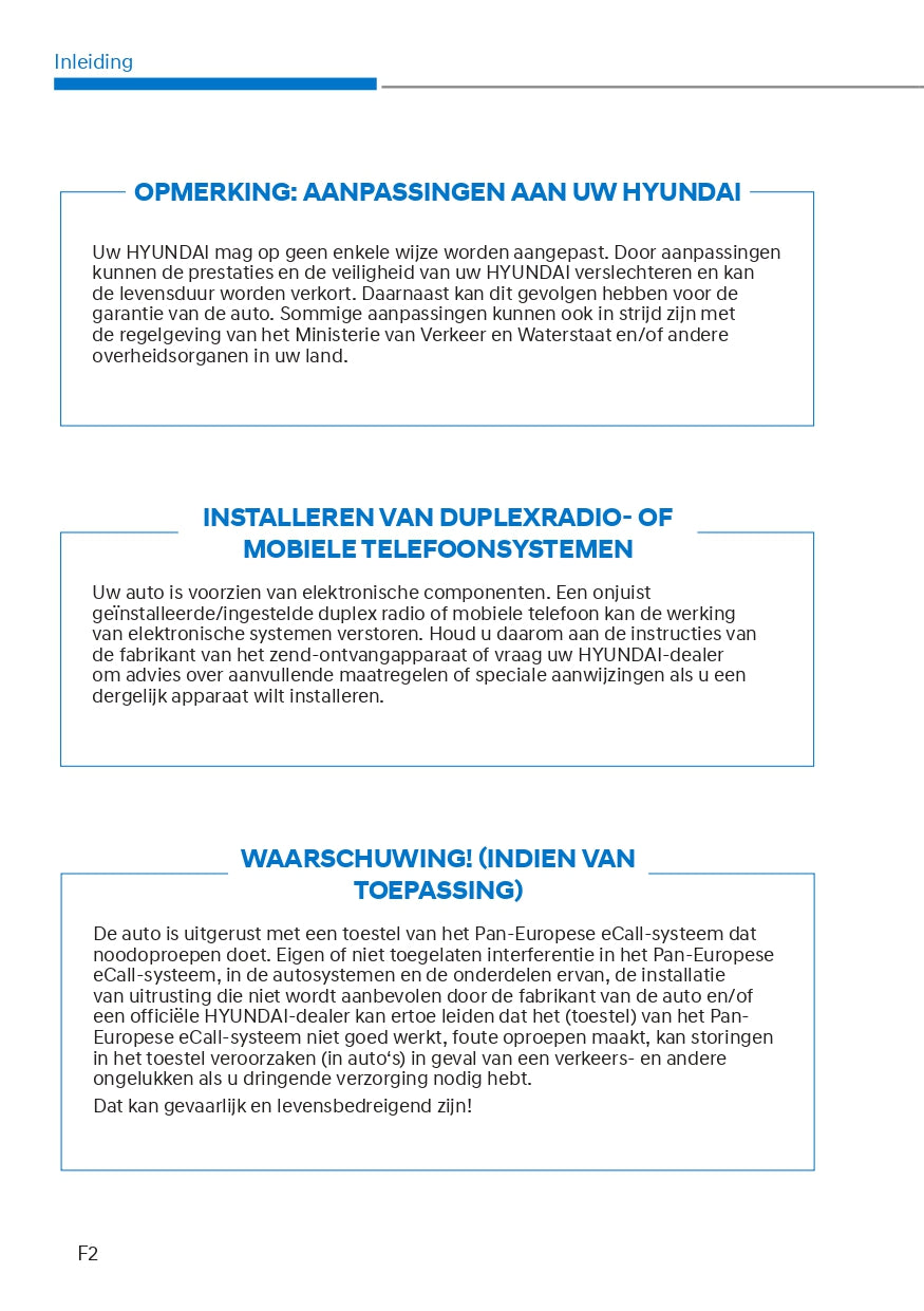 2021-2022 Hyundai Ioniq 5 Owner's Manual | Dutch