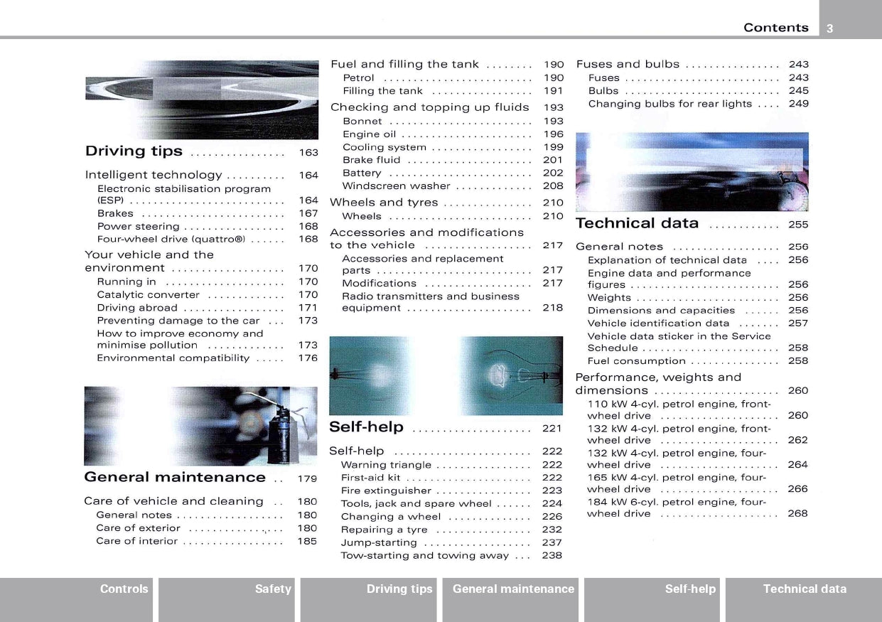 2004 Audi TT/TT Coupé Owner's Manual | English