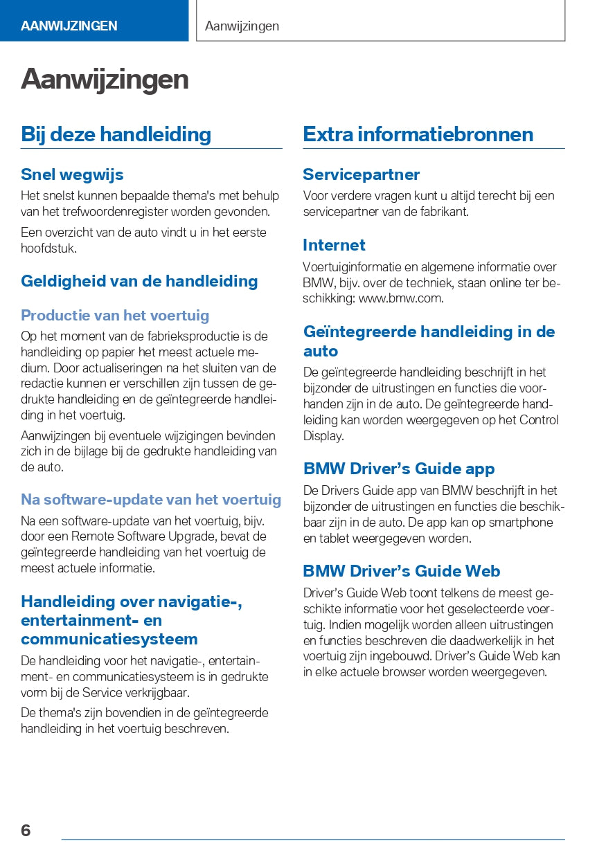 2022 BMW 3 Series Touring Plug In Hybrid Owner's Manual | Dutch