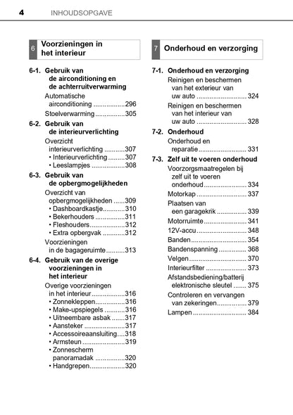 2016-2017 Toyota Yaris Hybrid Owner's Manual | Dutch