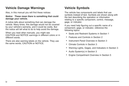 2006 Chevrolet Suburban/Tahoe Owner's Manual | English