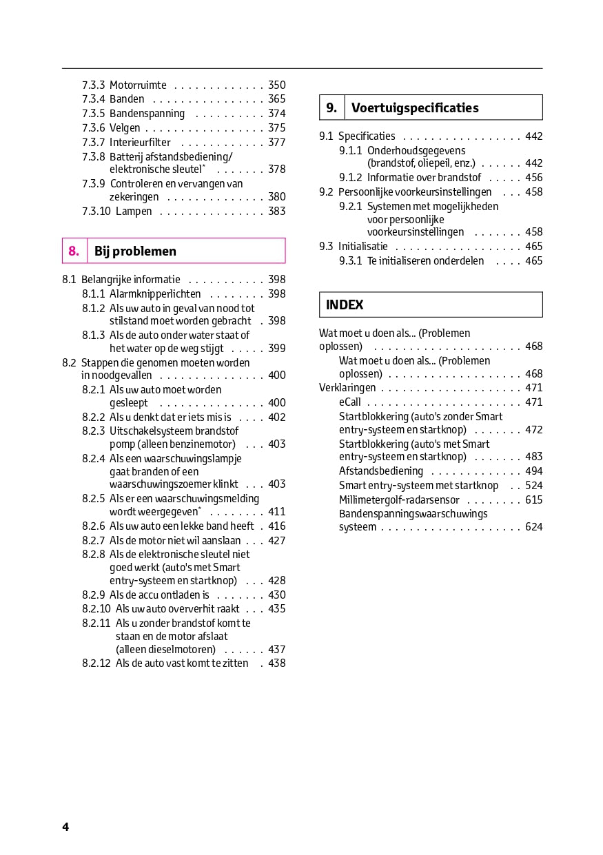 2024 Toyota Hilux Owner's Manual | Dutch