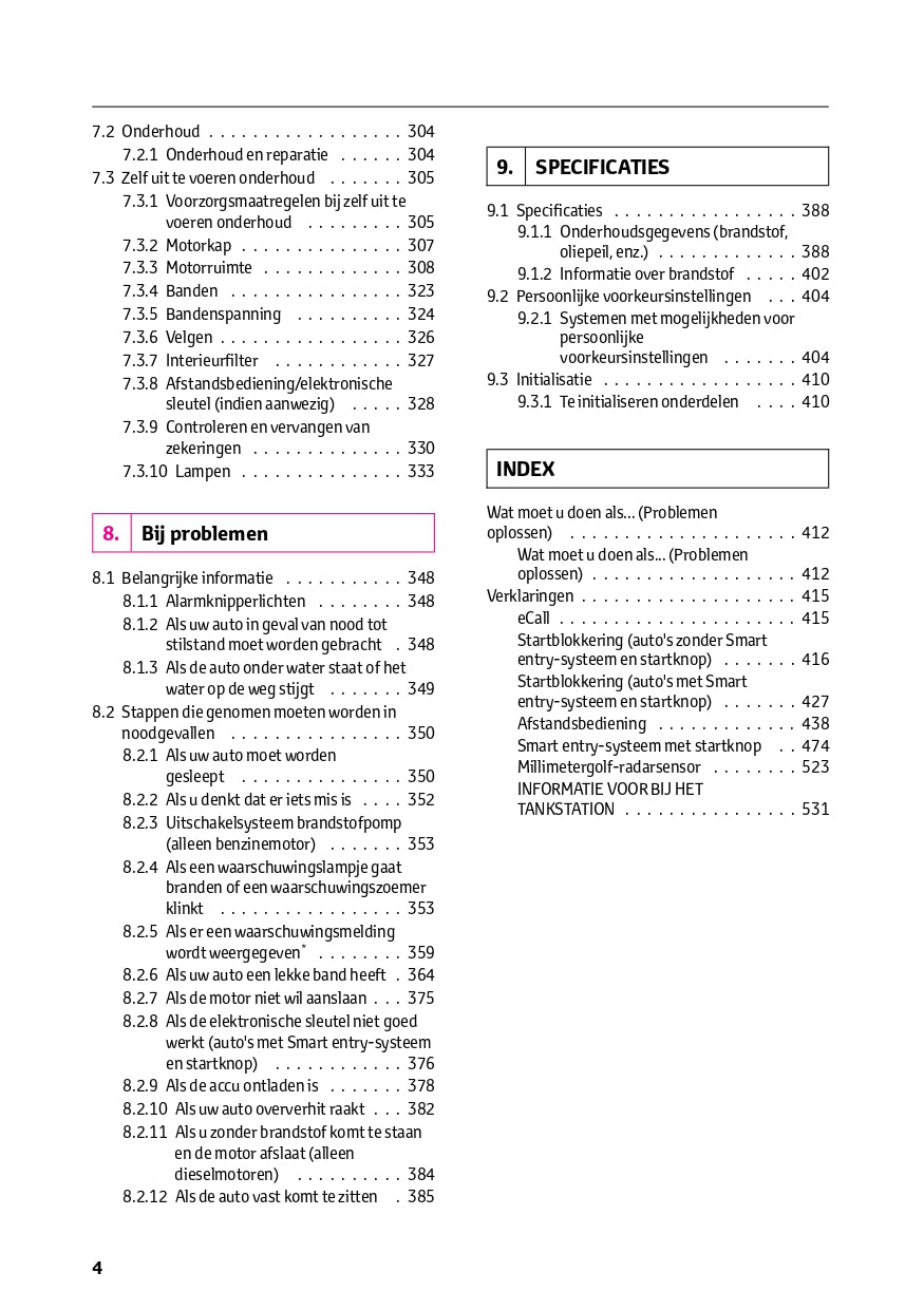 2023 Toyota Hilux Owner's Manual | Dutch