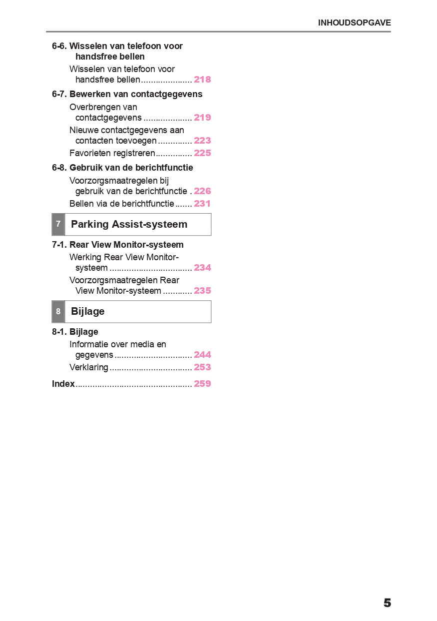 2024 Toyota Aygo X Infotainment Manual | Dutch