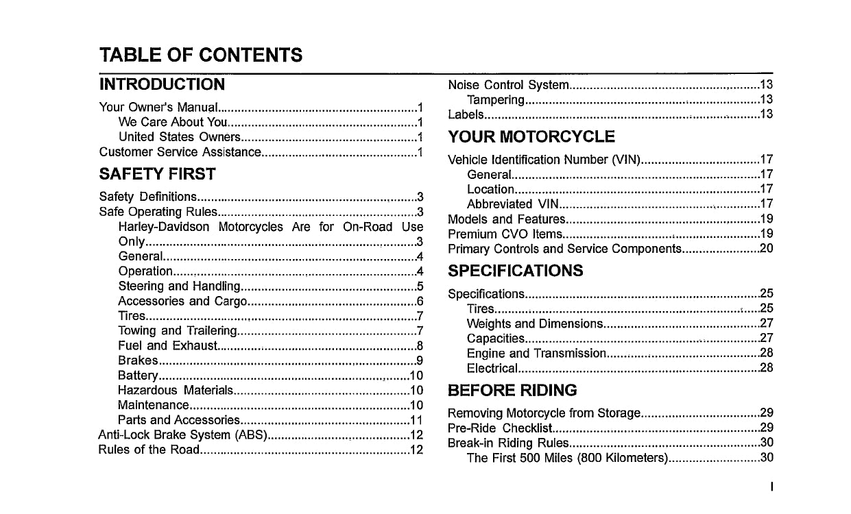 2019 Harley-Davidson FLHXSE Owner's Manual | English