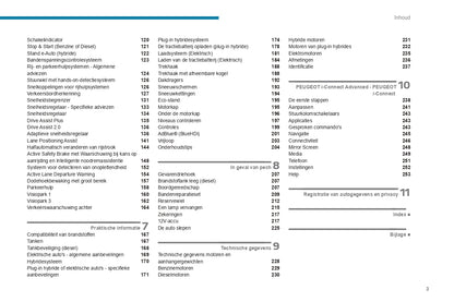 2023-2024 Peugeot 308/308SW Owner's Manual | Dutch