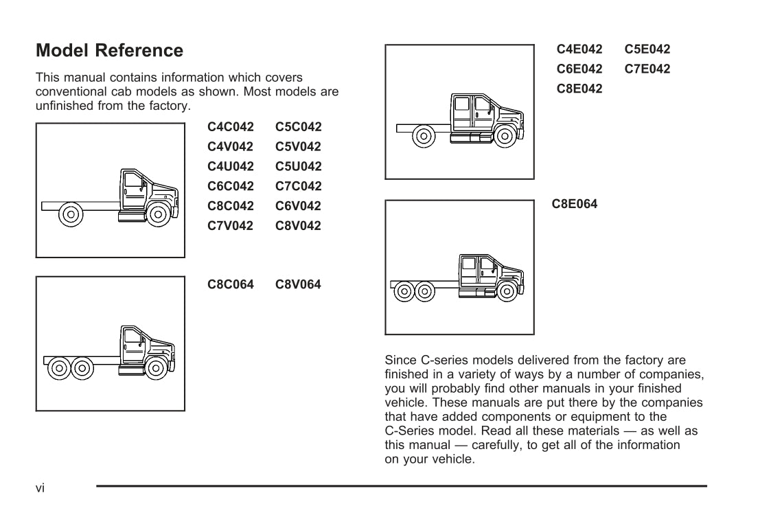 2004 Chevrolet Kodiak Owner's Manual | English