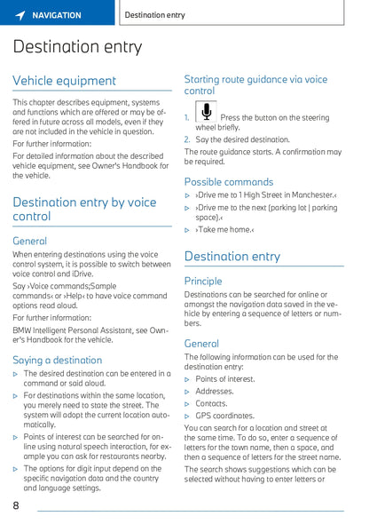 2023 BMW X1 Infotainment Manual | English