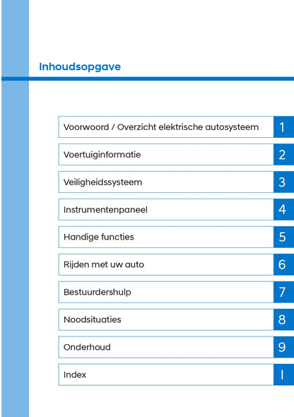 2021-2022 Hyundai Ioniq 5 Owner's Manual | Dutch