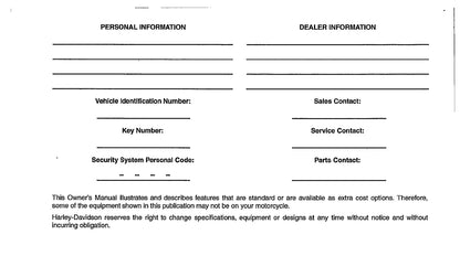 2017 Harley-Davidson Trike Owner's Manual | English