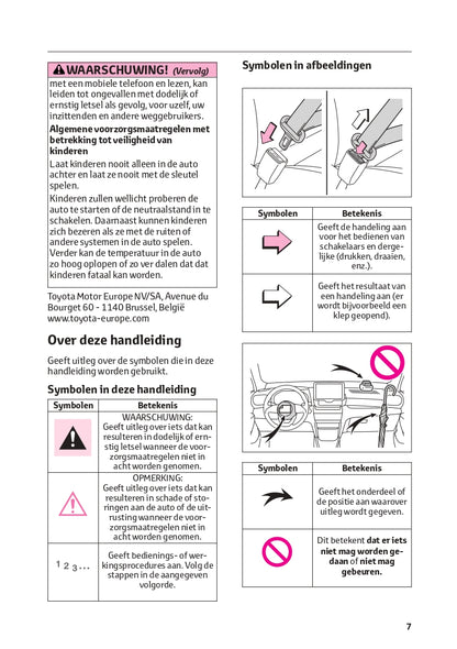 2022-2023 Toyota Yaris Cross Hybrid Owner's Manual | Dutch