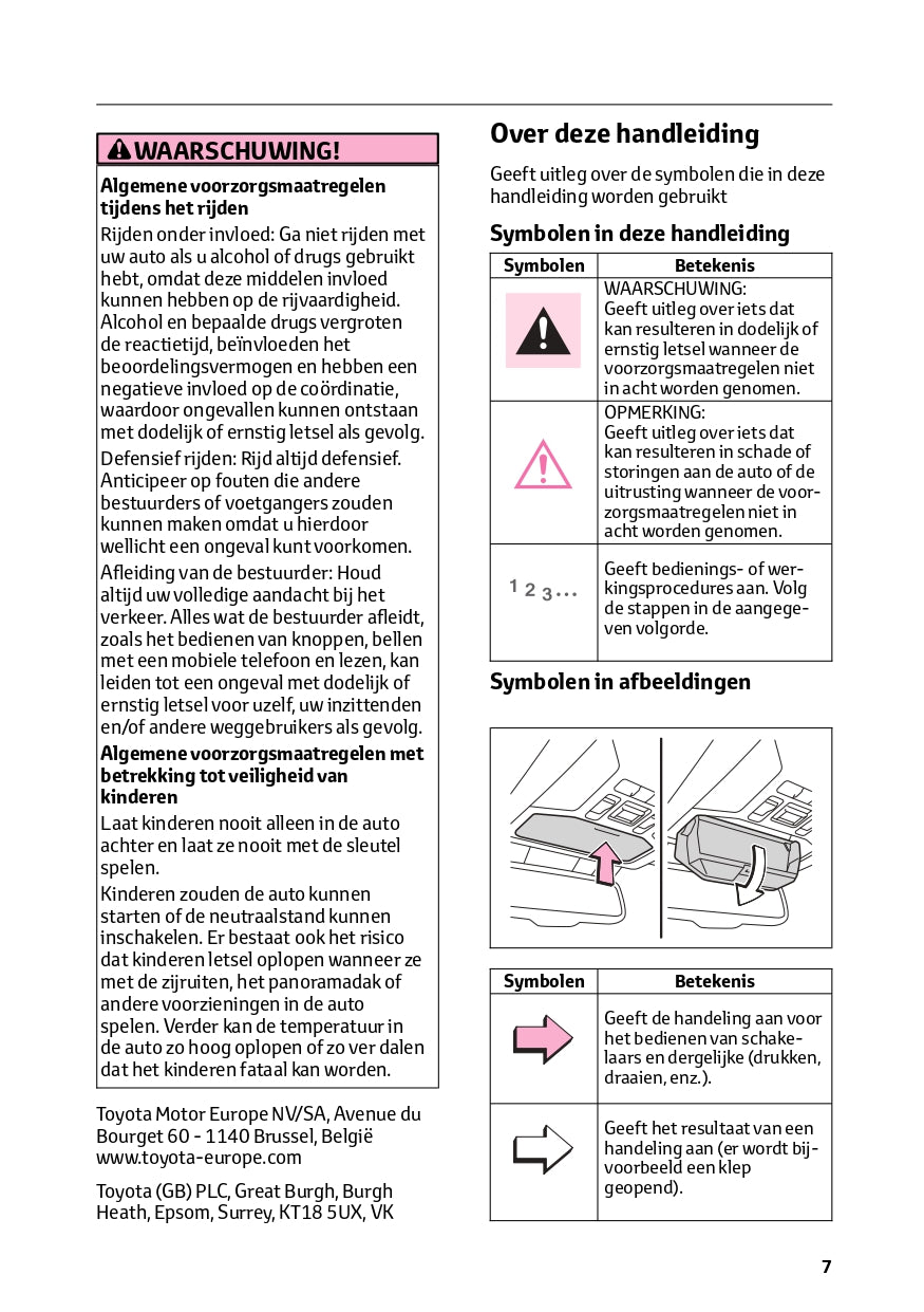 2023-2024 Toyota RAV4 Hybrid Owner's Manual | Dutch