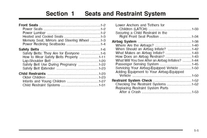 2009 Cadillac XLR/XLR-V Owner's Manual | English