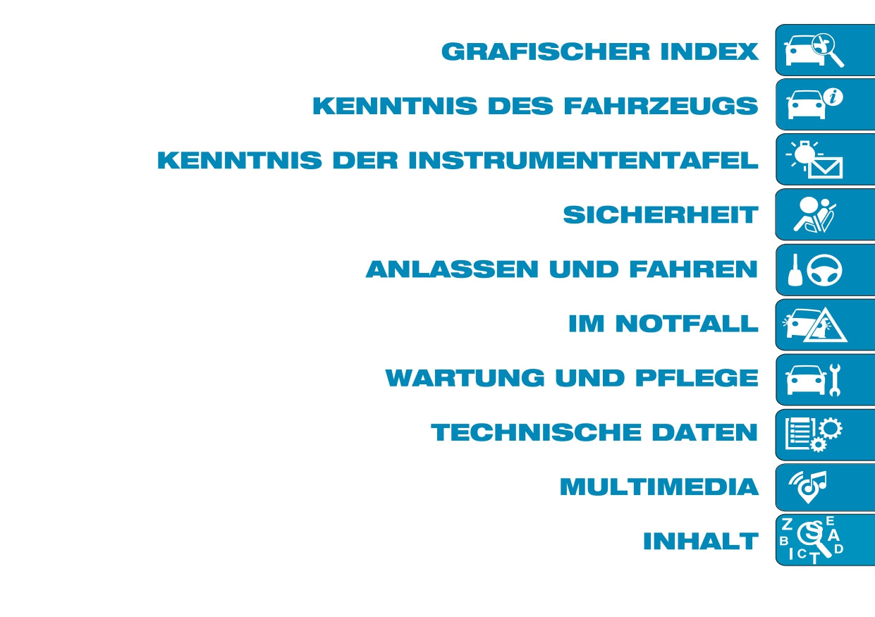 2023 Fiat 500e Owner's Manual | German