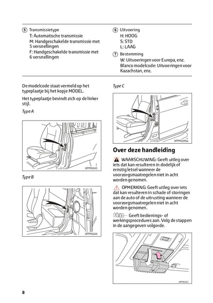 2024 Toyota Hilux Owner's Manual | Dutch