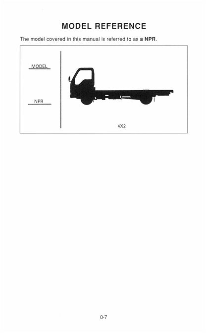 2000 Isuzu NPR Gas Owner's Manual | English