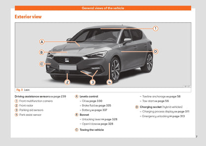 2022 Week 48 Seat Leon Gebruikershandleiding | Engels