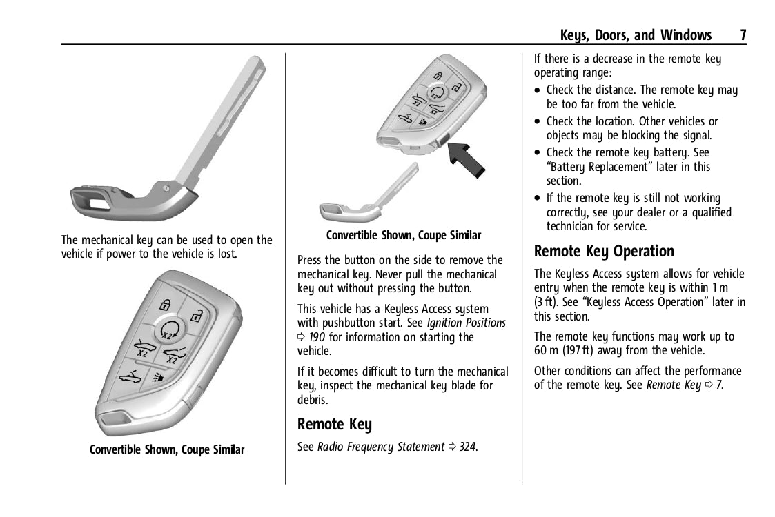 2023 Chevrolet Corvette Owner's Manual | English