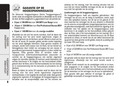 Fiat Service & Garantieboekje 2023