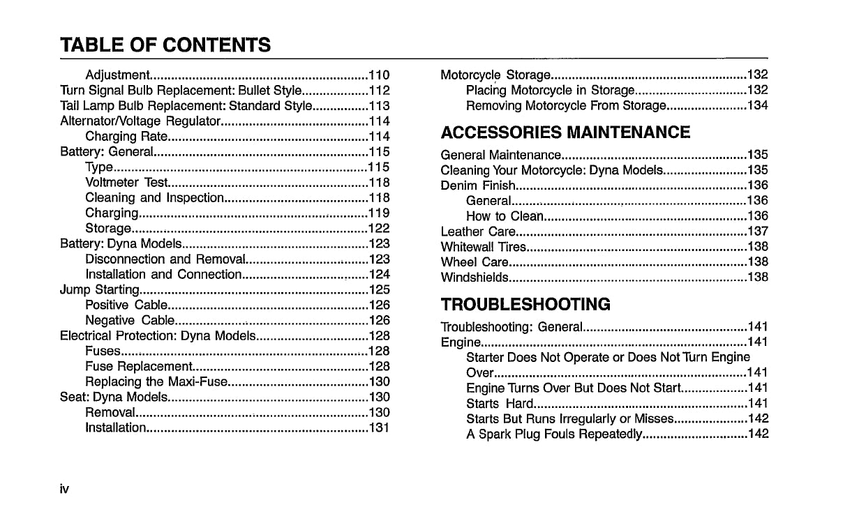 2008 Harley-Davidson Dyna Owner's Manual | English