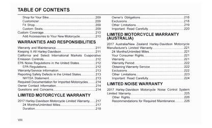 2017 Harley-Davidson FLHTKSE Owner's Manual | English