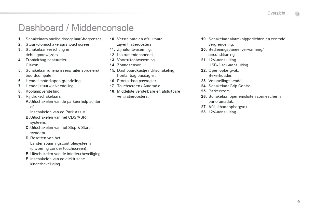 2015-2016 Peugeot 2008 Gebruikershandleiding | Nederlands