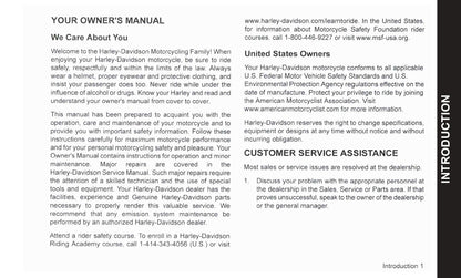 2023 Harley-Davidson Softail Owner's Manual | English