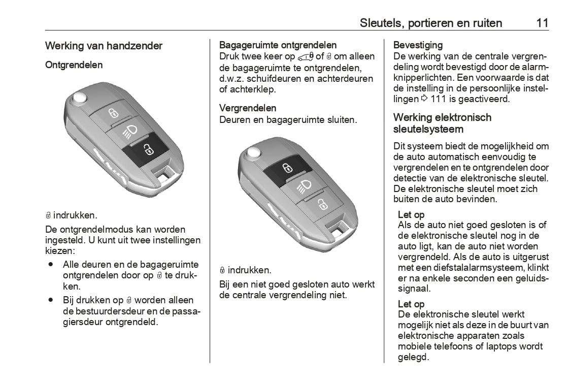 2023 Opel Combo Bedienungsanleitung | Niederländisch