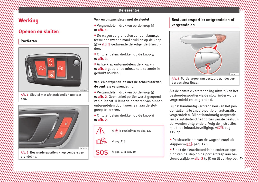 2017 Seat Ateca Manuel du propriétaire | Néerlandais