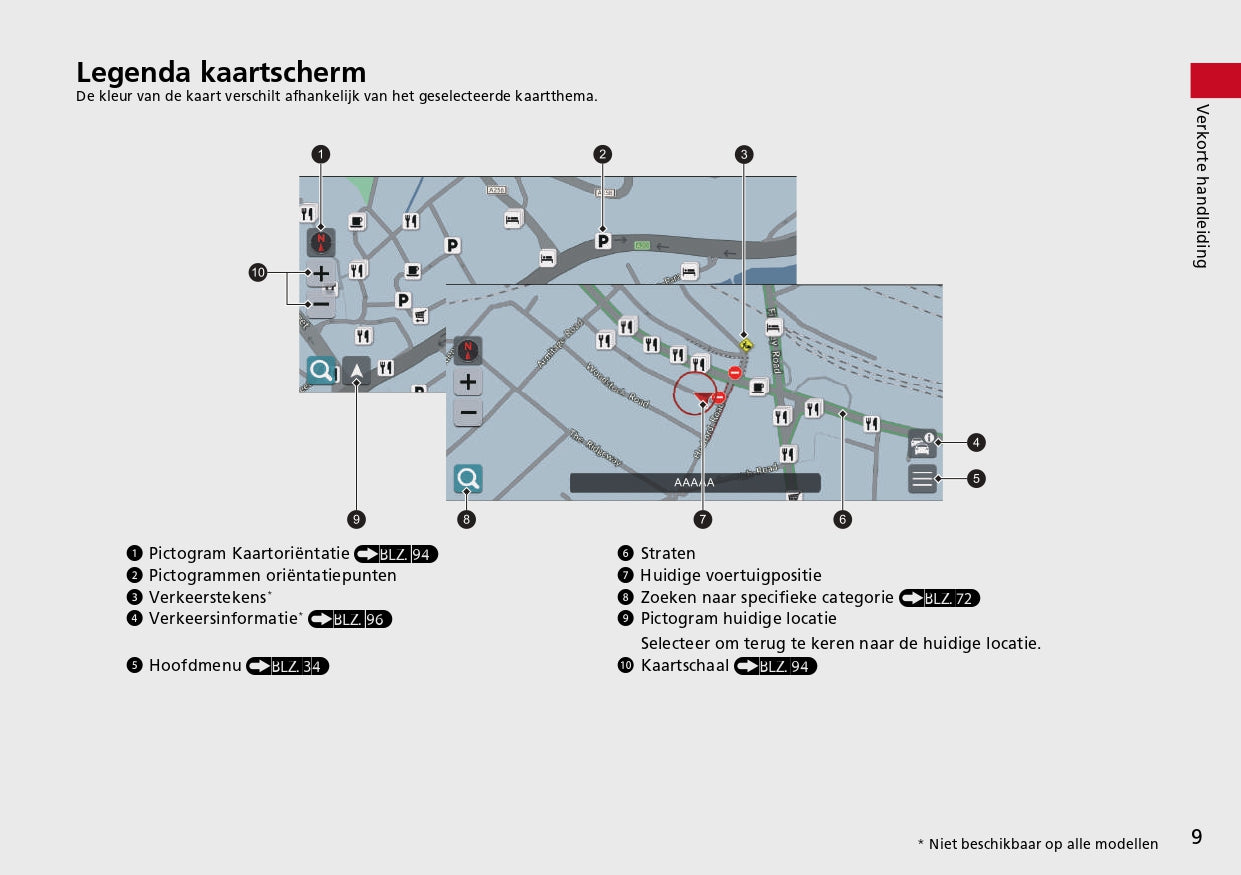 2023 Honda ZR-V HEV Infotainment Manual | Dutch