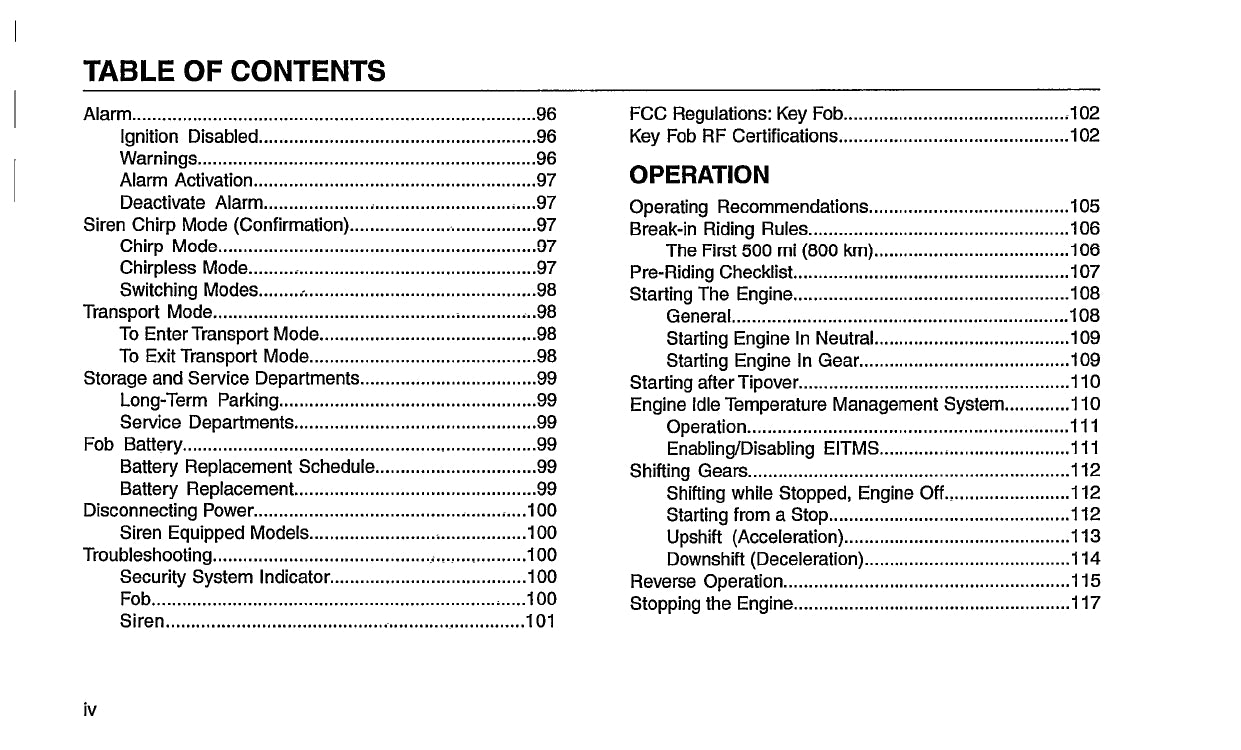 2017 Harley-Davidson Trike Owner's Manual | English