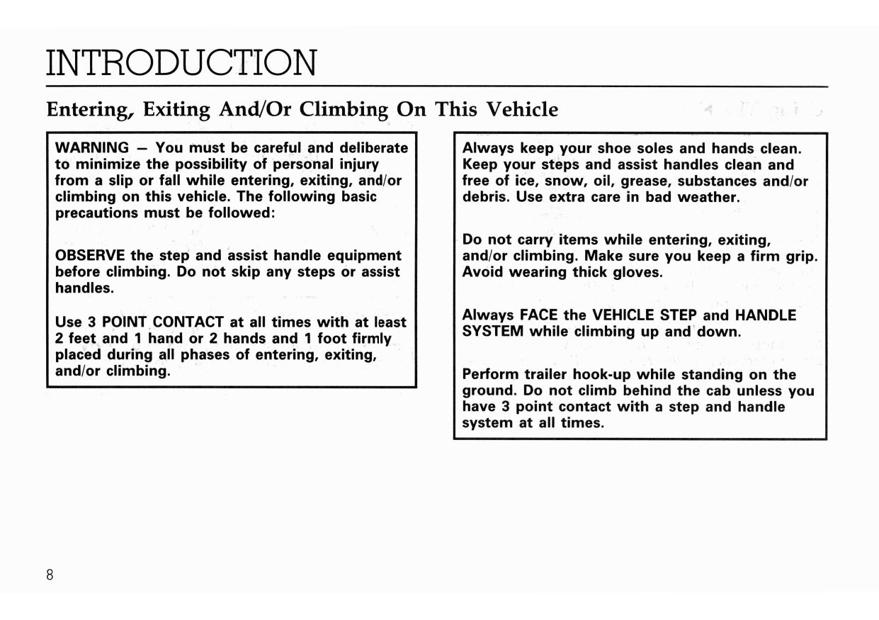 1994 Ford F Series Diesel/B Series Diesel Owner's Manual | English