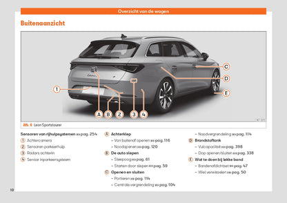 2022 Seat Leon/Leon Sportstourer Owner's Manual | Dutch